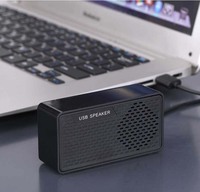 Mini-enceinte USB professionnelle pour ordinateur, alimentée par USB, en plastique, passive, 3W, deux voies, boîtier ABS, commande par bouton, CN;GUA HK5007