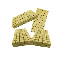 Cubes de laine de roche agricole 25*25*60cm pour semis, culture hors-sol, semis de graines, hydroponie, Chine