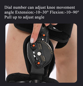 Attelle de soutien orthopédique réglable pour les articulations du genou Stabilisateur de jambe de classe I Traitement de l'arthrite Stabilité améliorée du soutien - Product Image 5