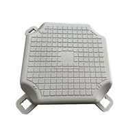 Plateforme modulaire flottante en HDPE marin, ponton en plastique, quai pour bateau, ponton flottant à structure en acier