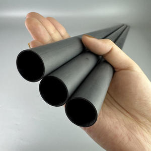 Tube en fibre de carbone 3K à surface lisse noire, sans texture tissée sergé, longueur personnalisée pour bras de drone FPV - Product Image 3