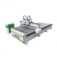 Máquina Router CNC Independiente de Doble Cabezal 1530 con Mesa de Vacío y Husillos Dobles para Corte y Grabado de Madera