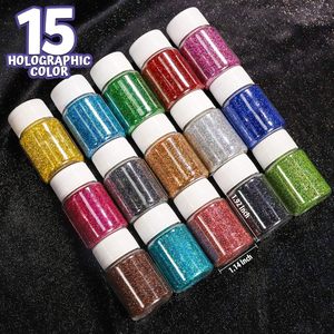 ผงกลิตเตอร์ละเอียดสีรุ้งรูปหกเหลี่ยม ย่อยสลายได้ ทำจากเส้นใยพืช บรรจุถุง 1 กก. ขายส่งจำนวนมาก สำหรับตกแต่งคริสต์มาส - Product Image 3