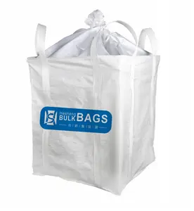 HESHENG 2021 निर्माण कस्टम मुद्रित चीन fibc थोक टन बैग जंबो बैग एक टन अनाज बैग