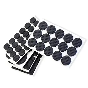 Self Adhesive Transparent Anti Slip Bumpers Silicone Rubber Feet Pads High Sticky Shock Absorber Silicone Anti Slip Pad