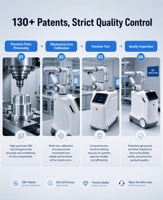 Robot de massage intelligent ZCHCommercial à tête unique et bras multi-axes avec vue à 360 degrés sur le produit pour centre de bien-être et spa