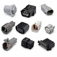 Conector Automotriz Impermeable Serie 6188, Kit de 2 Pines Rectos, Carcasa, Terminal, Conector de Sensor para PCB, Compatible con OEM IATF16949