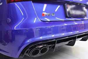 Consejos <span class=keywords><strong>Audi</strong></span> RS3 para A3 A4 <span class=keywords><strong>A5</strong></span> A6 A7 A8 Material de fibra de carbono Dimensión diferente para el sistema de escape del automóvil deportivo <span class=keywords><strong>Audi</strong></span> - Product Image 5