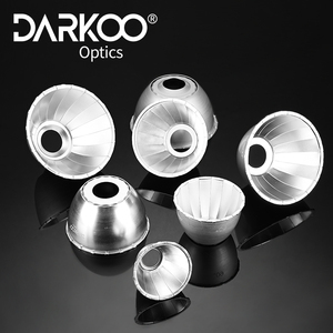 Cúpula Reflector de PC Recubierta de Aluminio para LED COB, Incluye Cubierta de Lámpara y Base de Soporte, Lente Óptica para Iluminación Comercial Interior - Product Image 6