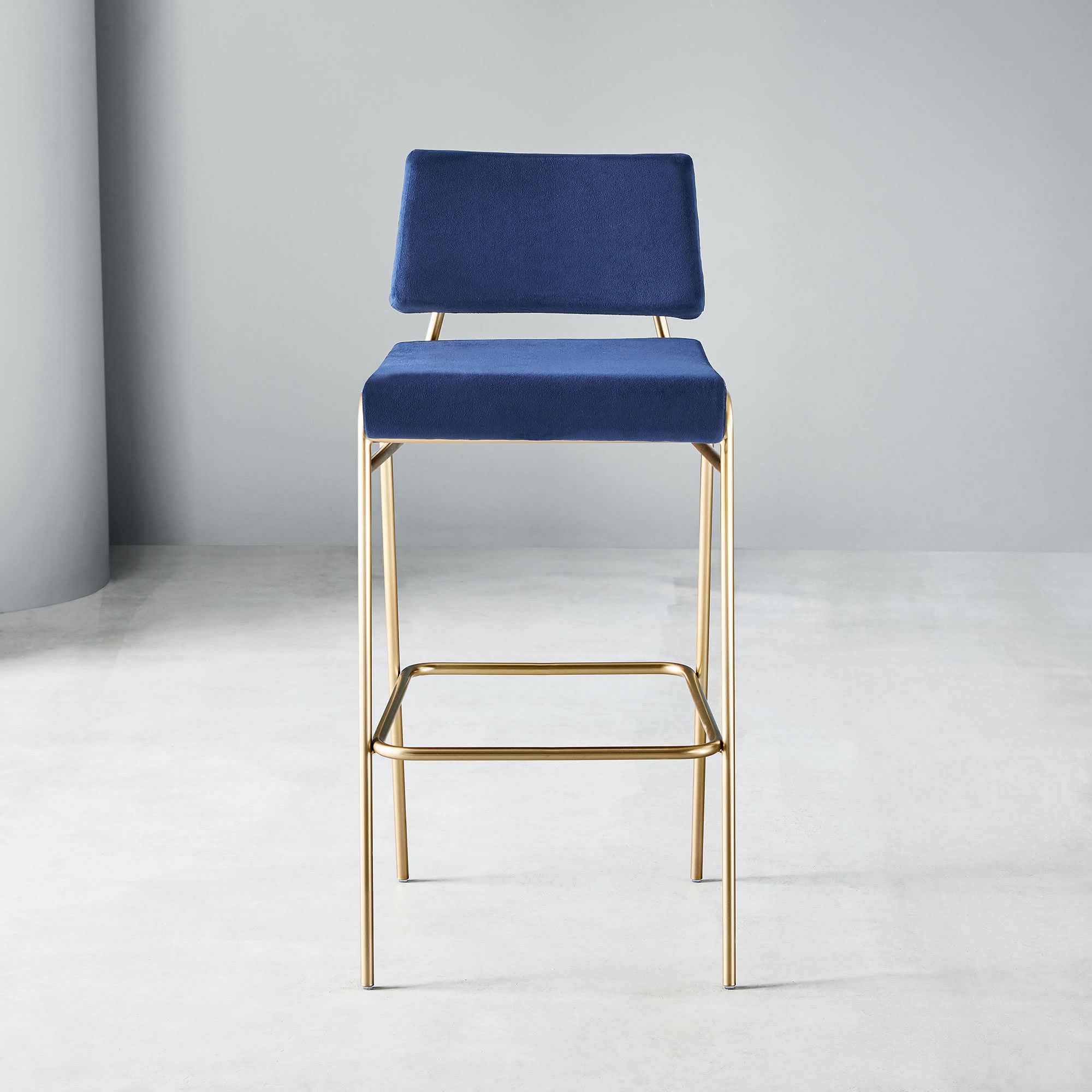 Luxury Custom Stainless Steel Gold Metal Frame Furniture Wholesale Dining Room Bar Chair Stool