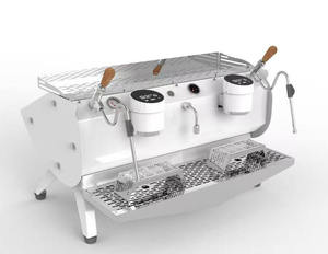 เครื่องชงกาแฟเอสเพรสโซ่กึ่งอัตโนมัติแบบอิตาลี ตัวเครื่องสแตนเลสอย่างดี ความจุ 11 ลิตร แรงดัน 20 บาร์ สีดำ กำลังไฟ 7000 วัตต์ - Product Image 2