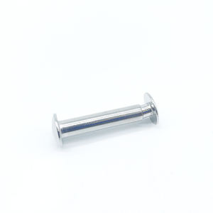 Remaches Combinados Macho y Hembra Semitubulares de Cabeza Redonda Plana de Acero Inoxidable No Estándar de 5*24 mm - Product Image 6