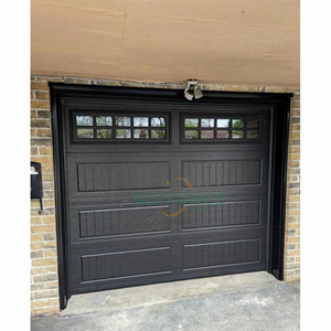 <span class=keywords><strong>Porte</strong></span> de <span class=keywords><strong>garage</strong></span> <span class=keywords><strong>sectionnelle</strong></span> haut de gamme de luxe en acier galvanisé avec <span class=keywords><strong>serrure</strong></span> dissimulée anti-effraction - Product Image 3