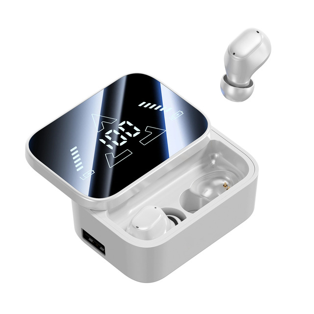 For 5.3 TWS Earphones Voice Control Noise Reduction Digital Power Display Comfortable In-Ear Wear Ultra-Long Battery Life