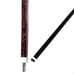 Wood Grain Carbon Fiber Billiard Cue 11.8mm 2 Section Split Pool Cue Set Durable Nine Ball Cue - Product Image 5