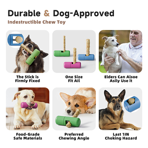 2025 Bully sopa tutucu küçük boy interaktif köpek oyuncak köpek bakımı tutucu yavaş besleyici çiğnemek köpek güvenlik cihazı - Product Image 4