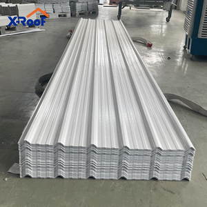 Hình thang uPVC tấm lợp cách âm tejas uPVC vật liệu xây dựng với tính năng chịu nhiệt PVC techos tejas Para - Product Image 1