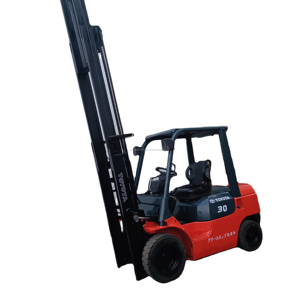 Used for 30 Forklift Diesel 3 Tons Three Masts 3m <b>Lifting</b> Height 2023 Model AWD/4X4 1 Year Warranty - Product Image 1