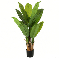 Bestseller Hochzeitsdekoration Künstlicher Bananenbaum Umweltfreundlicher Kunstbaum für Weihnachten, Neujahr, Feiertage, Geburtstage und Veranstaltungsdekoration