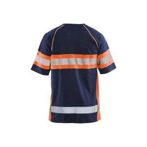 BLAKLADER - 333710518953XXL Camiseta UV de alta visibilidad Azul marino/Naranja-EAN 7330509523193 ROPA DE TRABAJO DE LA HI-VIS - Product Image 2