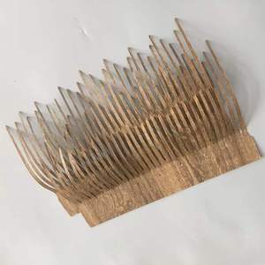 Tuiles de chaume artificiel en aluminium, imitation chaume métallique, fausse paille ignifuge pour toitures et avant-toits décoratifs - Product Image 2