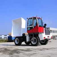 Dumper de chantier diesel de 5 tonnes, 7 tonnes, 10 tonnes, dumper lourd pour les opérations minières et de carrière