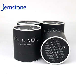 Cilindro de cartón kraft de lujo para envasado de velas y frascos de vidrio con impresión personalizada y materiales sostenibles - Product Image 6