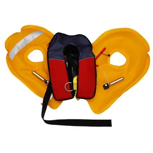 High Quality Single Double Air Chamber Inflatable Life Jacket CE Approved Adult Life Jacket Water Floating Life Vest for Sale