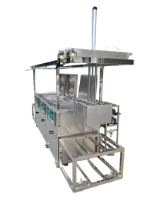 Nettoyeur à ultrasons électrique industriel multi-bacs semi-automatique, état neuf - Product Image 3