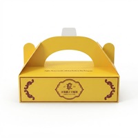 Caja Cuadrada Reforzada para Pastel, Caja de Embalaje para Pastel de Cumpleaños con Logotipo Personalizado, Caja de Cartón de Una Sola Capa, Suministro al por Mayor