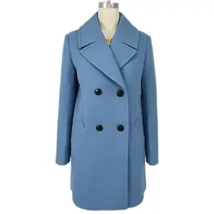 Women Office Plaid Blazer Long Sleeve Loose Suit Coat Jacket