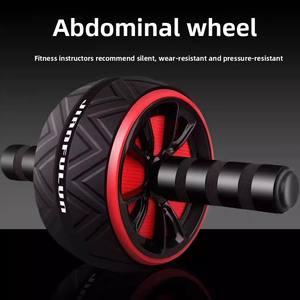 Rouleau d'entraînement musculaire personnalisé à <span class=keywords><strong>prix</strong></span> abordable avec logo, rouleau abdominal AB Wheel Carver avec tapis <span class=keywords><strong>de</strong></span> genoux gratuit pour l'entraînement à domicile - Product Image 3
