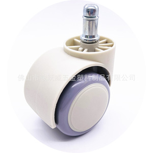 Furniture Casters Swivel <b>With</b> Brake 50mm Diameter Silent <b>Wheel</b> For Office Chair Desk Chair Furniture Parts - Product Image 2