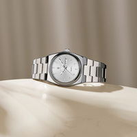 Montre pour femme Gohuos 78807 originale élégante, lumineuse, étanche, en acier inoxydable, montre à quartz pour femme, montre-bracelet pour femme