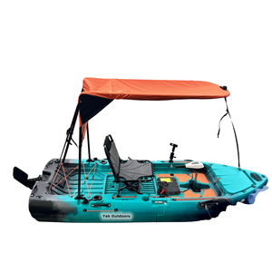 เรือคายัคตกปลา Yak Outdoors 2025 รุ่นใหม่ แบบโมดูลาร์ กว้าง 9 ฟุต ขับเคลื่อนด้วยมอเตอร์ ผลิตจากพลาสติก พร้อม GPS มอเตอร์ จัดเก็บง่าย ขับเคลื่อนได้ 2 คน เหมาะสำหรับเล่นเซิร์ฟและตกปลา 2 คน - Product Image 1