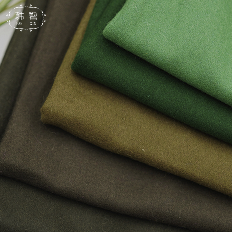 Melden, overcoat, fabric 600g autumn and winter men's and women's jackets, wool blended fabric, worsted wool