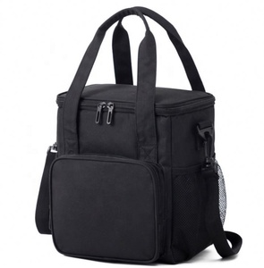 Oxford Student Grande Capacité Isolé Thermique Refroidisseur Boîte À Lunch Sac Pour Garder Frais De Refroidissement Au Chaud Avec Bandoulière - Product Image 4