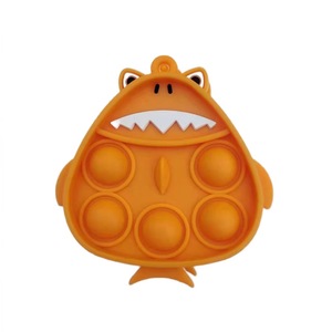 子供と大人のためのおもちゃのゴム製品ポップキーチェーンフィジェットスピナーのパックキーチェーン付き - Product Image 4