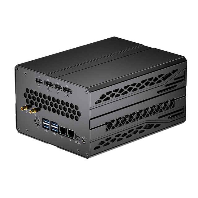 RTX 5060 Ti 16G Mini PC Intel I9-14900F 24 Core 32GB DDR5 1TB NVMe SSD Gaming Computer 4K Triple Display Win11