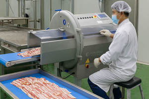 <span class=keywords><strong>Machine</strong></span> de découpe automatique <span class=keywords><strong>à</strong></span> moteur réglable haute capacité pour viande congelée, os, bacon, <span class=keywords><strong>jambon</strong></span>, fromage - Product Image 2