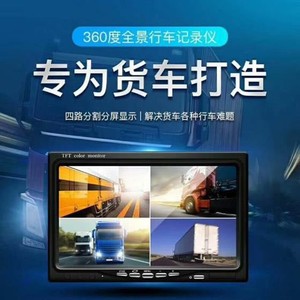 เครื่องบันทึกวิดีโอติดรถยนต์ HJSCCD Hongjin 4 ช่อง 1080p สำหรับระบบตรวจสอบรถเกี่ยวข้าว John Deere - Product Image 3