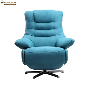 Black Single Wholesale Home Office <strong>Euro</strong> Manual Swivel TV Recliner <strong>Chair</strong> Ottoman New Electric Living Room Sofa Set Real Leather - Product Image 4