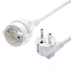 Cable de Alimentación para Exteriores de 1m ENEC KEMA IP44, Enchufe Schuko Macho a Hembra H07RN-F 3x1.5 mm² - Product Image 4