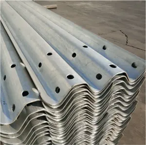 Highway Traffic Barrier Aluminum Anti-collision Guardrail For Road Safety