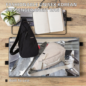 Bolso Bandolera Impermeable con Cierre para Mujer, Diseño Coreano Moderno y Versátil para Uso Comercial e Individual, Novedad 2025 - Product Image 2