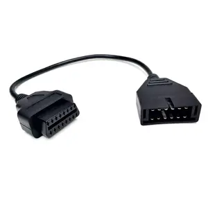 GM 12pin için OBD1 OBD2 16 Pin konektörüne