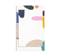 Logo özel baskılı Memo Pad yazma not defteri Set Tablet Scratch pedleri ile Logo