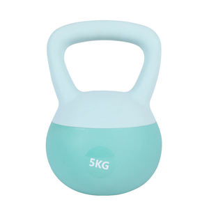 Kettlebell in PVC Morbido Colorato Riempito di Sabbia 4kg 5kg 6kg Attrezzatura per Allenamento di Forza e Bodybuilding Femminile - Product Image 4