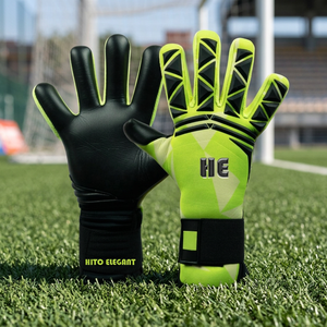 Vente en gros de gants de gardien de but de football poignée de contrôle solide paume en latex antidérapante protection des doigts respirante pour l'extérieur - Product Image 4