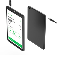Terminal de point de vente mobile portable 8 pouces avec NFC, tablette SoftPOS Android, paiement sans contact, mode kiosque, commande et paiement pour restaurants